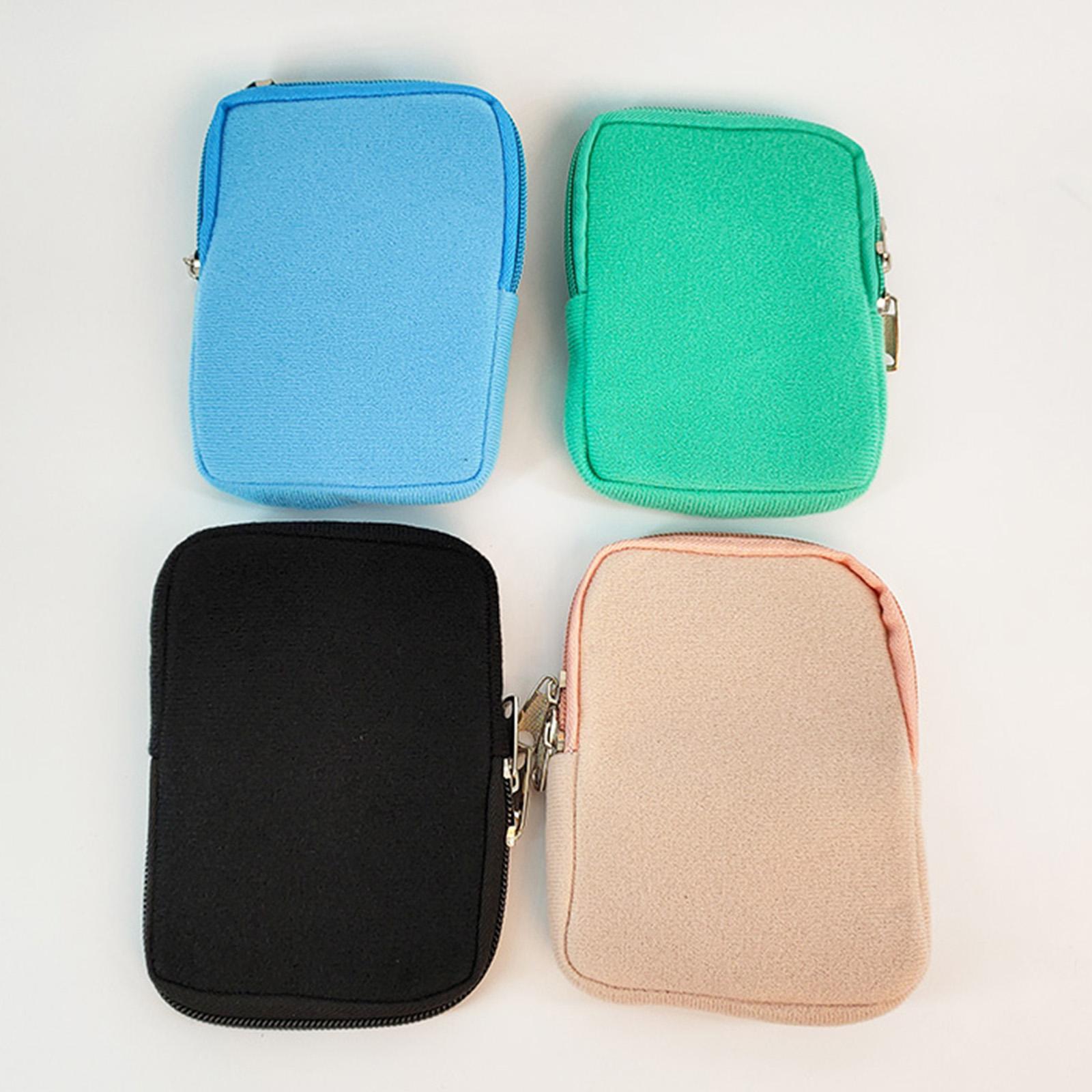 Water Bottle Pouch Zipper Pouch with Adjustable Band Durable Practical Women Men Belt Bag Tumbler Pouch for Jogging Hiking Travel Gym