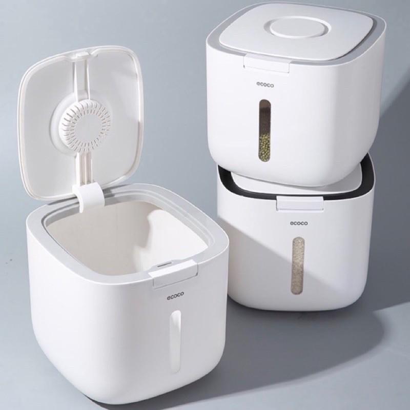 THÙNG ĐỰNG GẠO, THỰC PHẨM KHÔ 10KG CHỐNG MỐI MỌT ECOCO