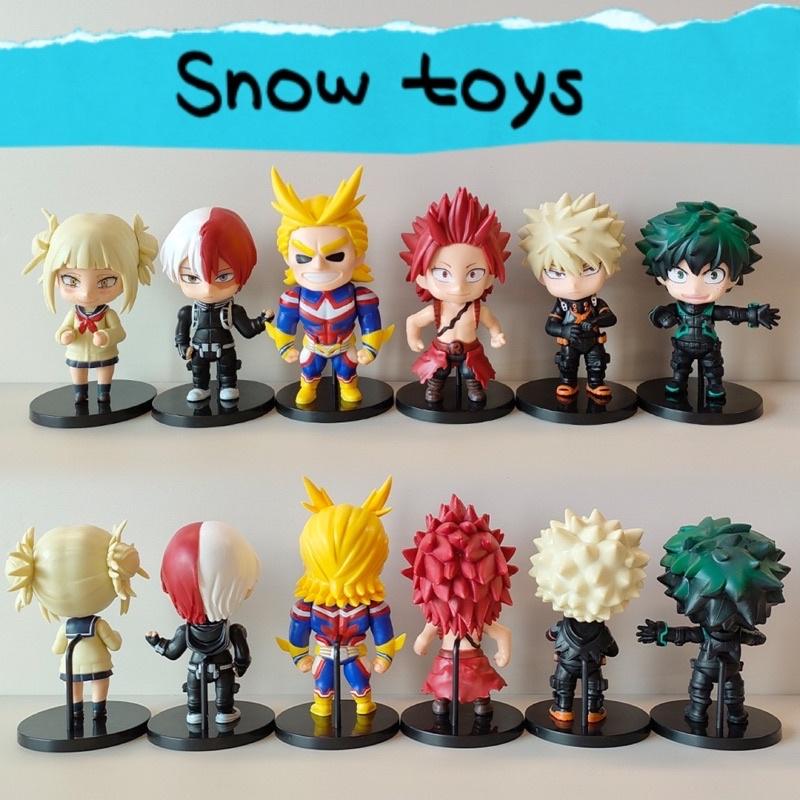 Mô hình My Hero Academia - Học viện siêu anh hùng Deku Midoriya Bakugo Todoroki Kirisima Eijiro Uraraka Ochaco Ida Tenya