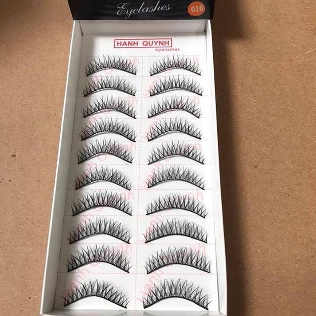 Lông mi giả Eyelashes Fashion Color 10 cặp (số 014)