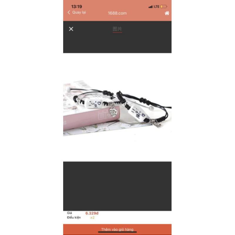 Vòng tay nhiều mẫu dễ thương