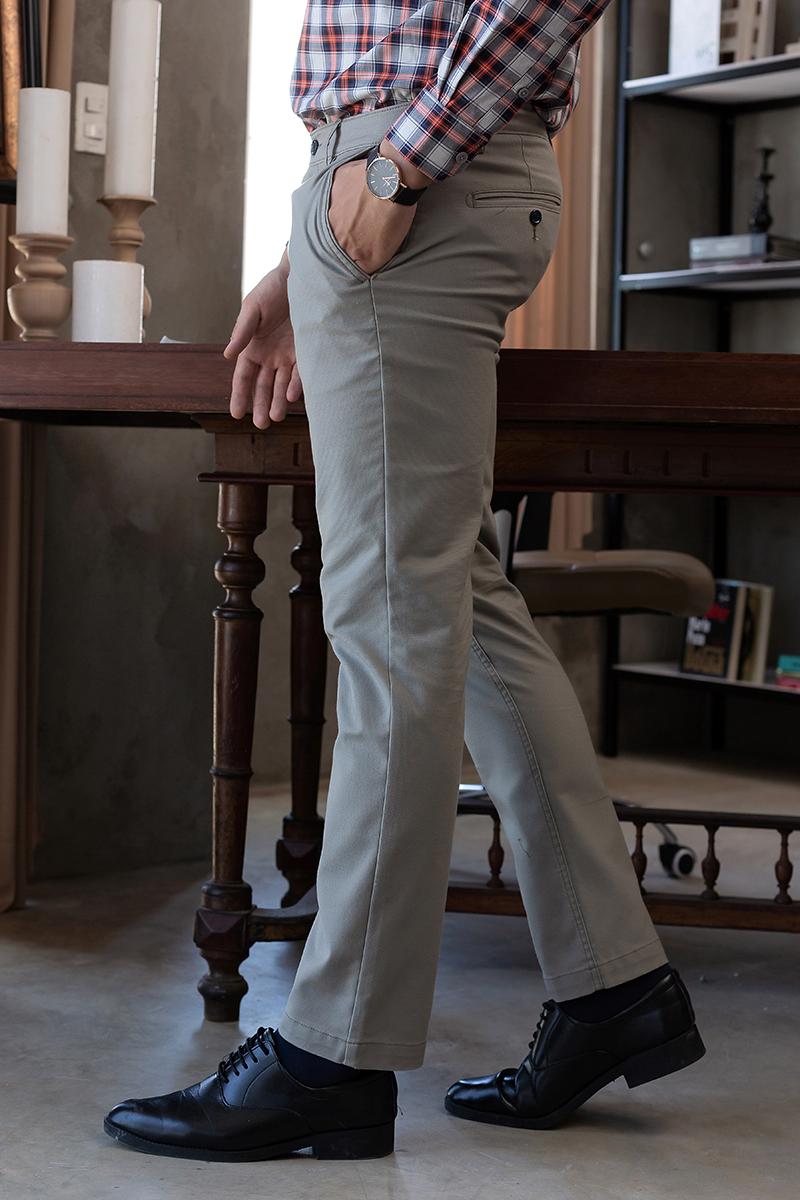 Quần khaki nam form ôm KP22SS02T-NM