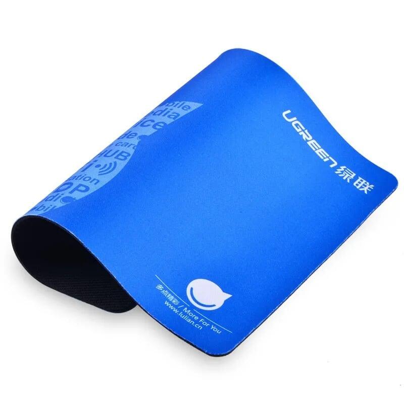 Ugreen UG20312LP126TK 260x210x2mm mouse pad màu Xanh Miếng lót chuột chất liệu cao su mousepad - HÀNG CHÍNH HÃNG