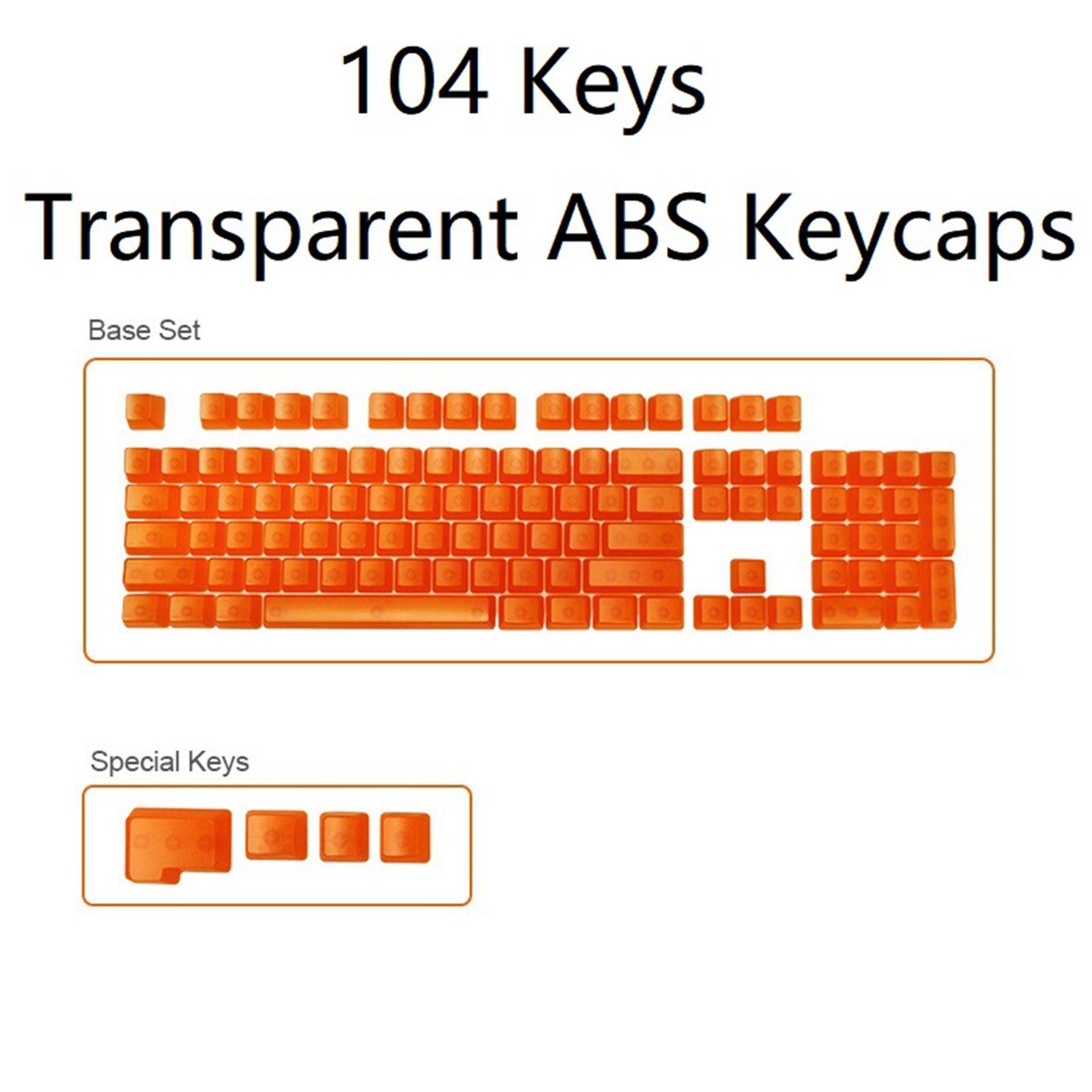 DIY Transparent Keycaps ABS Matte Treatment RGB for CHERRY / Switches