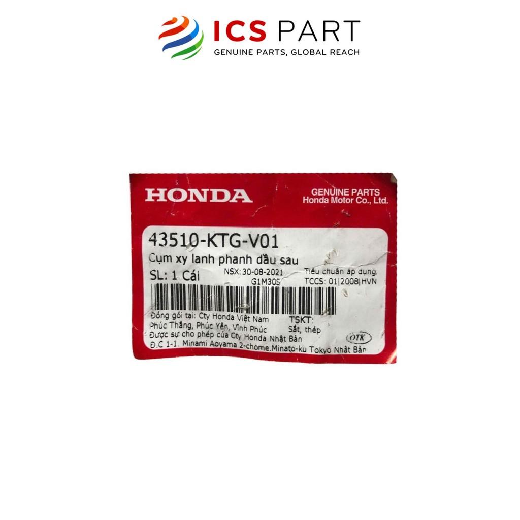 Cụm Xy Lanh Phanh Dầu Sau HONDA Sh Nhập (43510KTGV01)