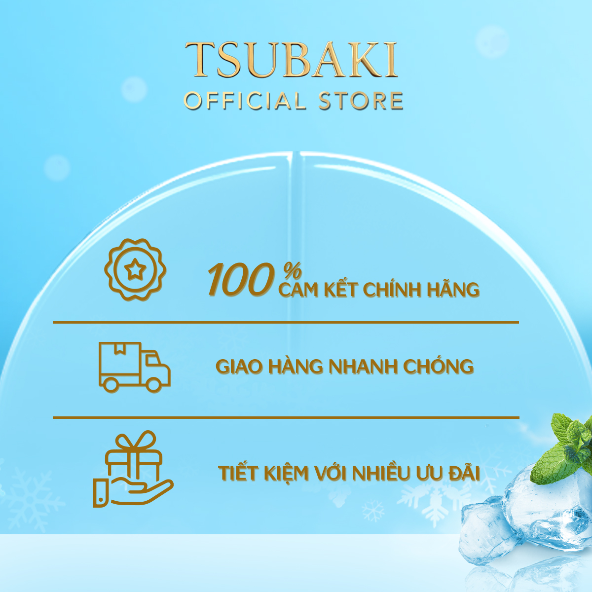 Bộ Ba Gội Xả Tsubaki Premium Cool Sạch Dầu Mát Lạnh (490ml/chai) và Mặt Nạ Tóc 180g