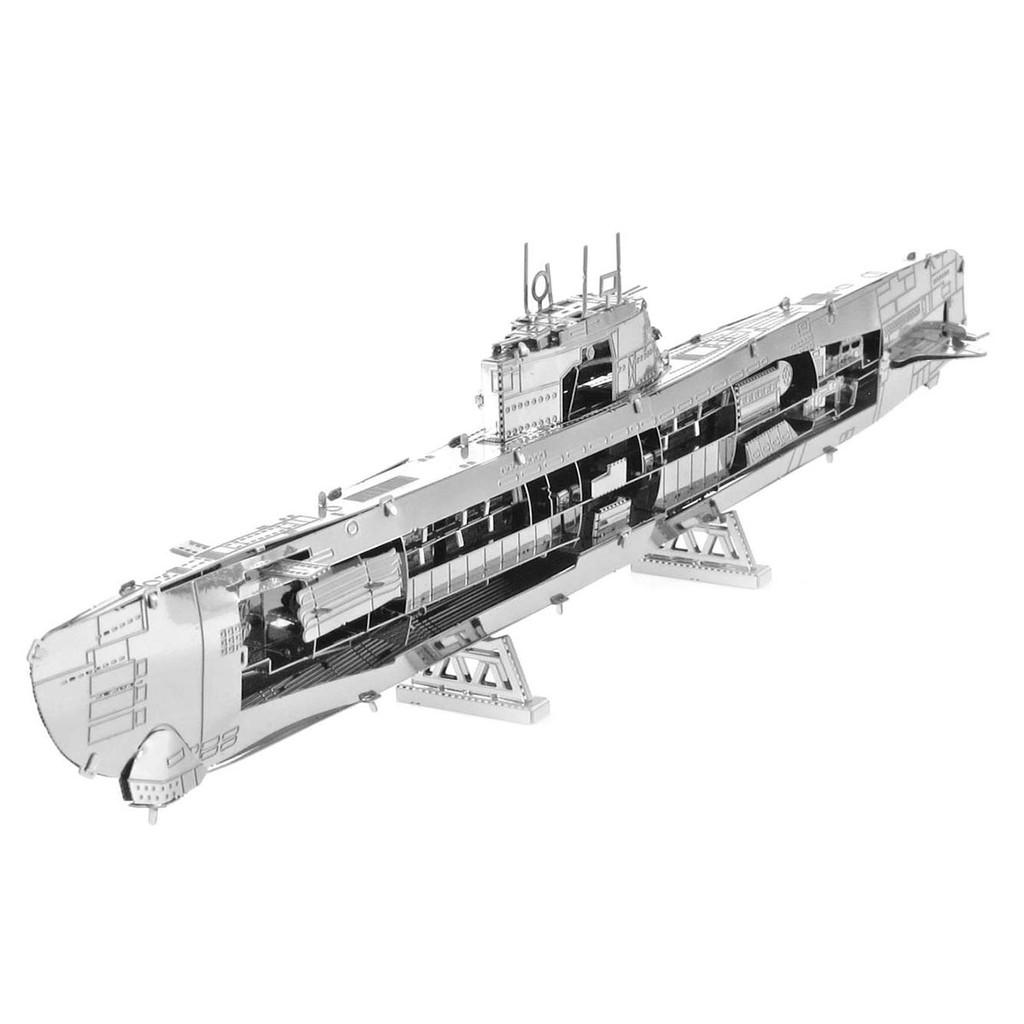 Mô Hình Lắp Ráp 3d Tàu Ngầm U-boat Type XXI