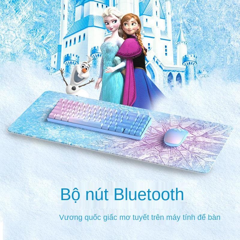 Bàn phím bluetooth không dây ROCK cơ trà trục cảm ứng và chuột di động ngắn Bộ Frozen chính hãng lần đầu tiên ph