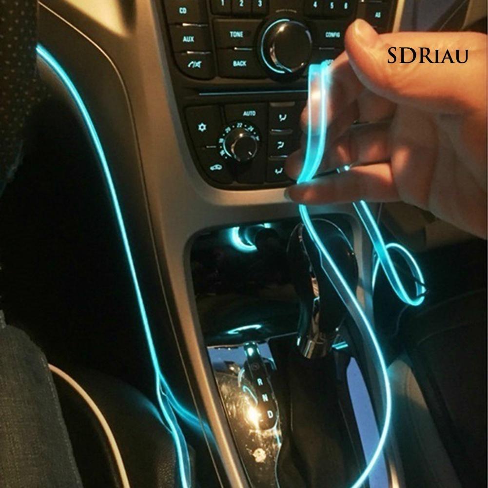 Dây Đèn Led 1 / 2 / 3 / 4 / 5m Trang Trí Nội Thất Xe Hơi