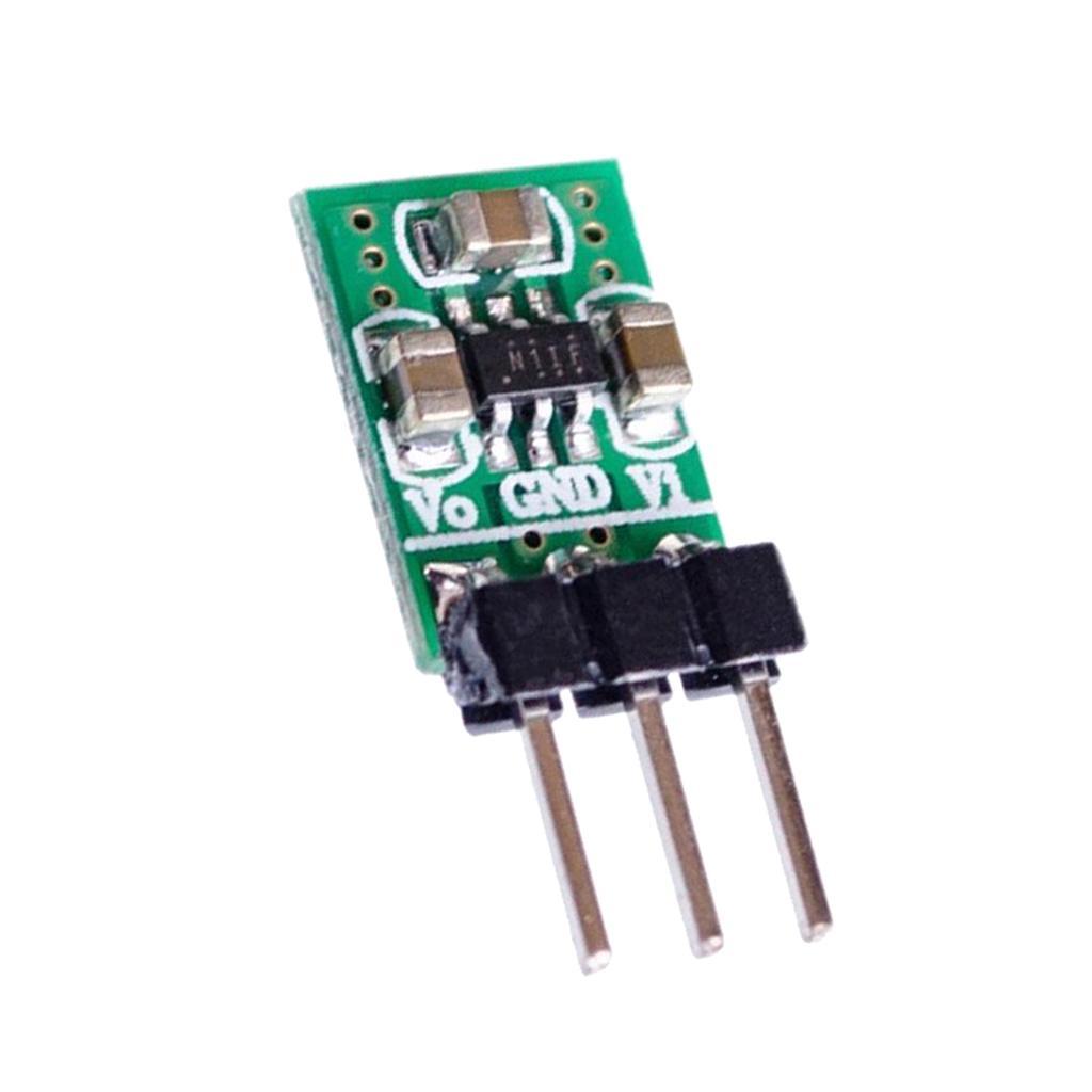 2 Pack DC-DC Buck-Boost Converter 1.8V-5V To 3.3V Step Up/Down Power Supply Module