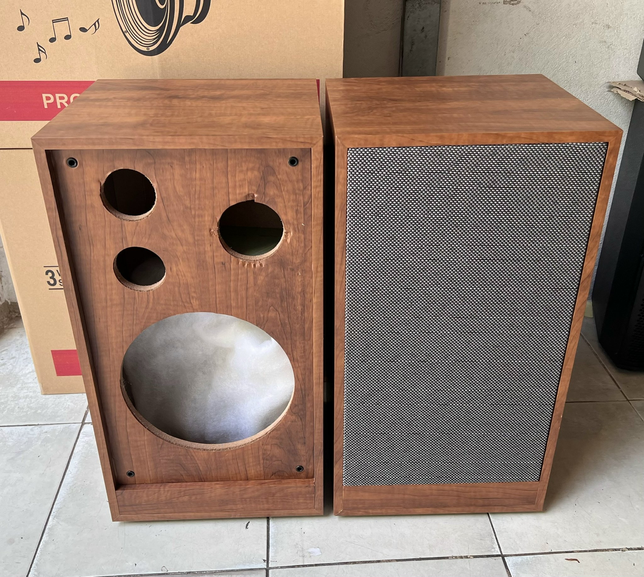 Vỏ thùng loa 3 tấc cổ Hải Triều