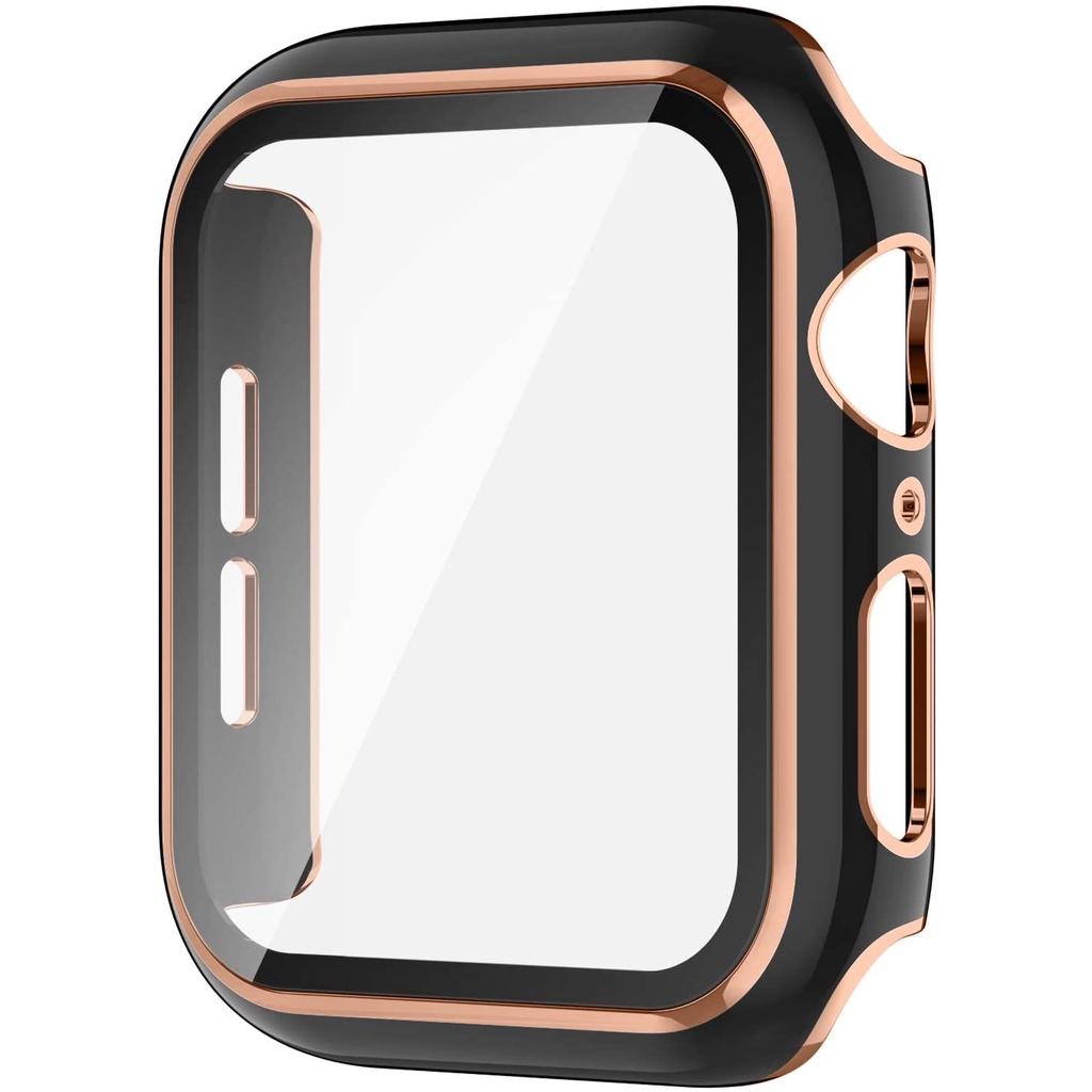 Ốp Kính Cường Lực Apple Watch Series 7/6/5/SE/4/3/2/1 Đủ Size 38mm 40mm 41mm 42mm 44mm 45mm