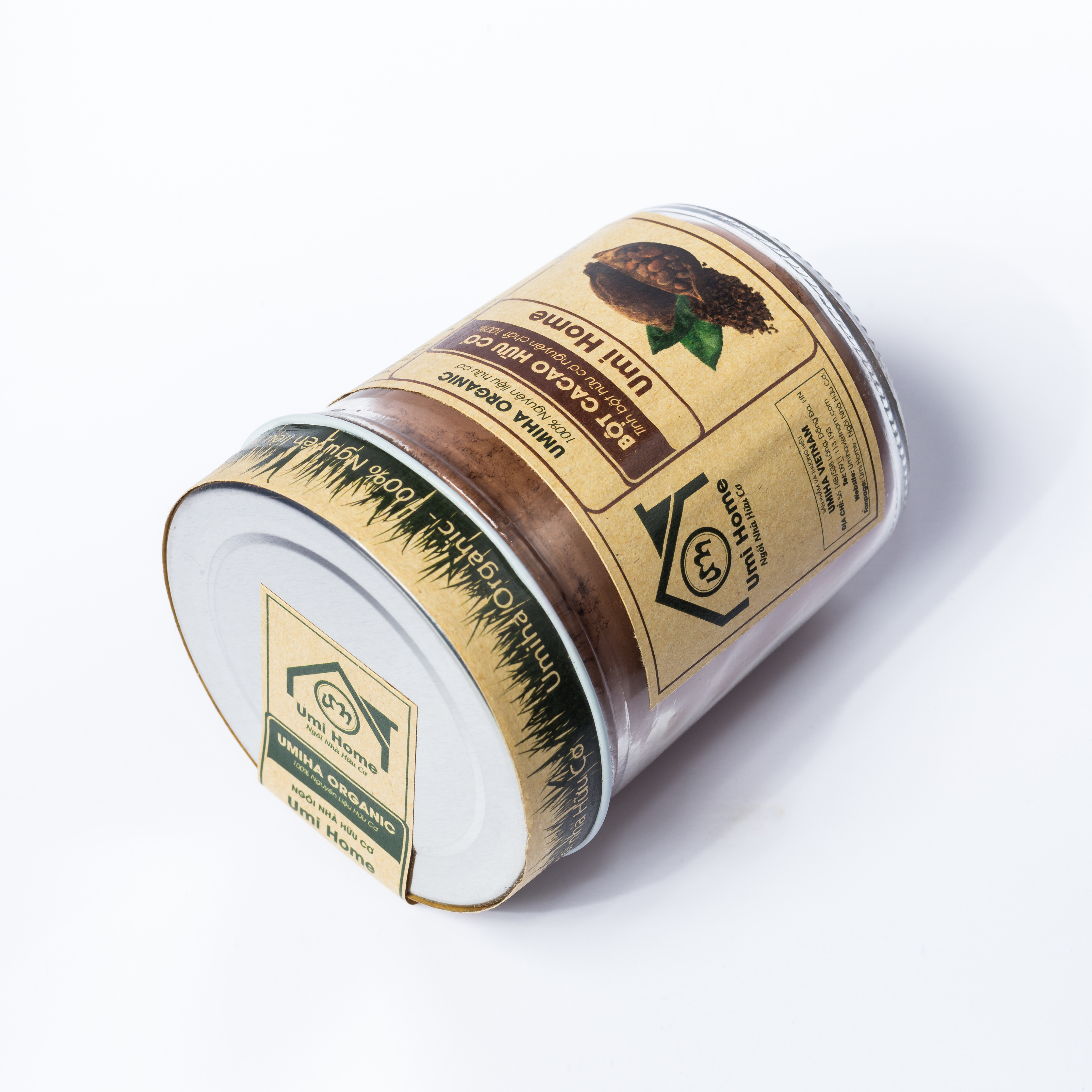 Bột Cacao Nguyên Chất UMIHOME - Bột đắp mặt dưỡng trắng da loại bỏ thâm nám hiệu quả tại nhà