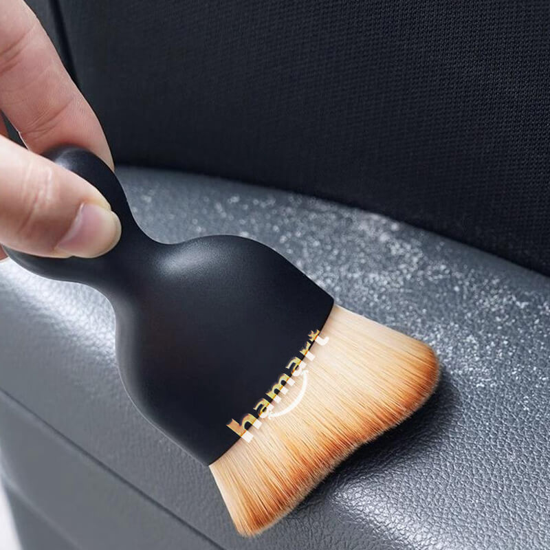 Chổi Lông Quét Bụi Ô Tô Cọ Vệ Sinh Nội Thất Ô Tô Taplo Quạt Gió Xe Hơi Phủi Bụi Bàn Phím Siêu Mềm