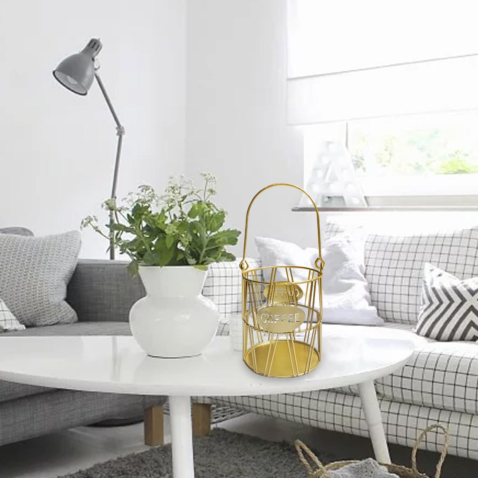 2Pcs Coffee Pod Storage K Cup Holder Counter Display Stand 30 Pod Baskets