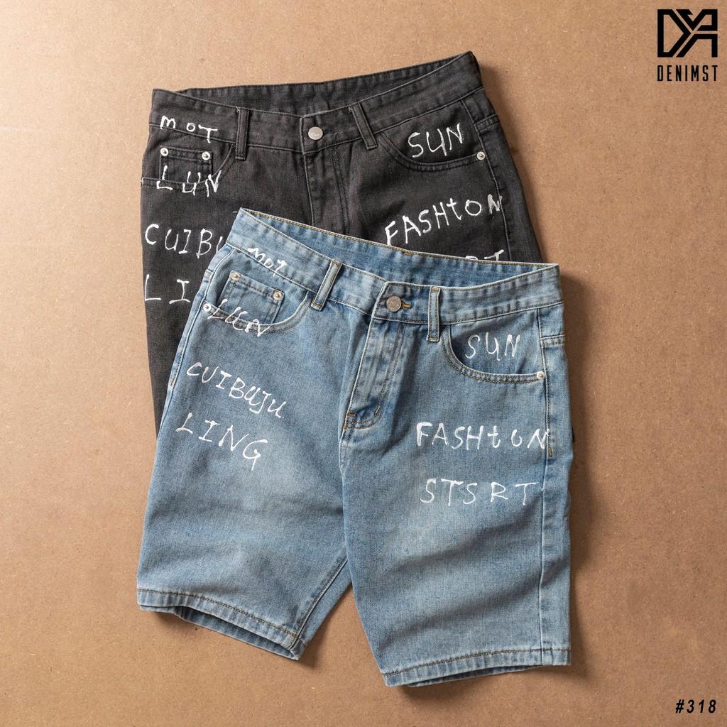 Quần short jean SUN DENIMST 318