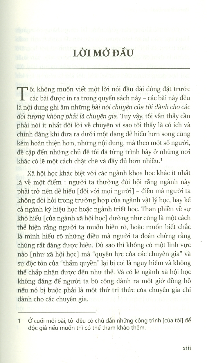 Sách PACE Books - Những Vấn Đề Của Xã Hội Học (Questions de sociologie) 