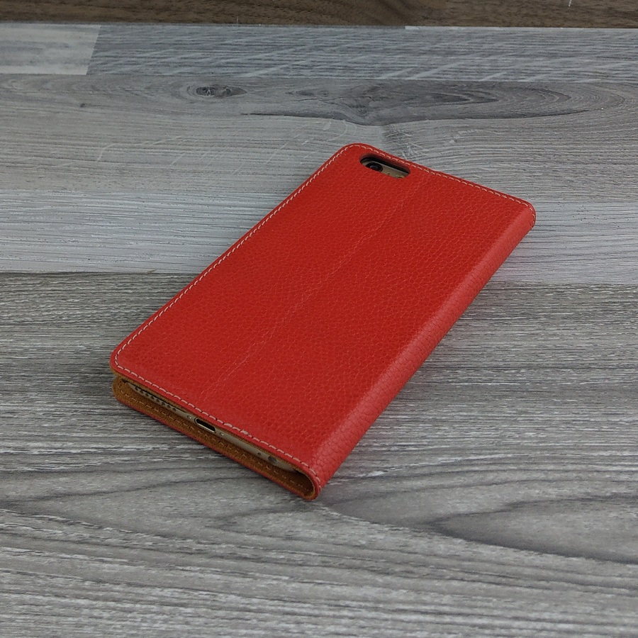 Bao Da dành cho IPHONE 6 Plus / 6s Plus Da Bò Thật Màu Đỏ