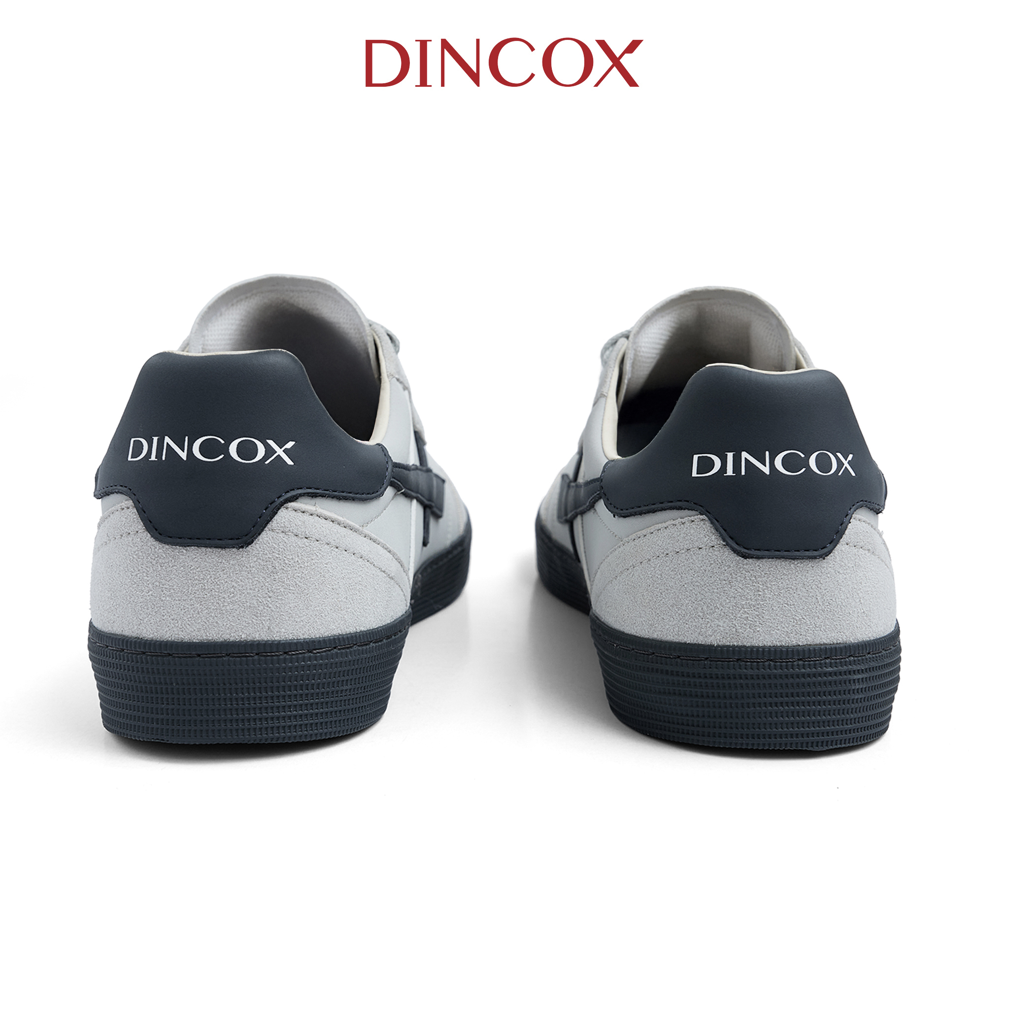 [NEW ARRIVAL] Giày Sneaker Nam Nữ DC48 SMOKE DRIFT Dincox Shoes Đế Bằng - Da phối Suede Cao Cấp
