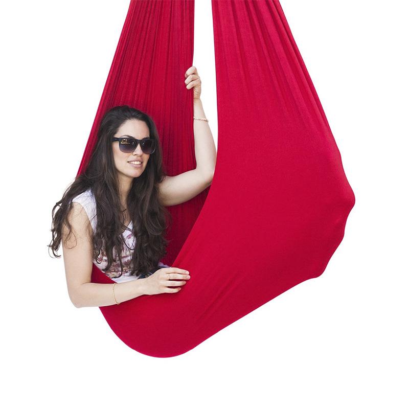 Trẻ Em Đầm Xòe Cotton Võng Tự Kỷ ADHD Thêm Trị Liệu Ôm Lên Cảm Giác Trẻ Trị Liệu Thun Bưu Kiện Ổn Định Ghế Xoay Chairtoy