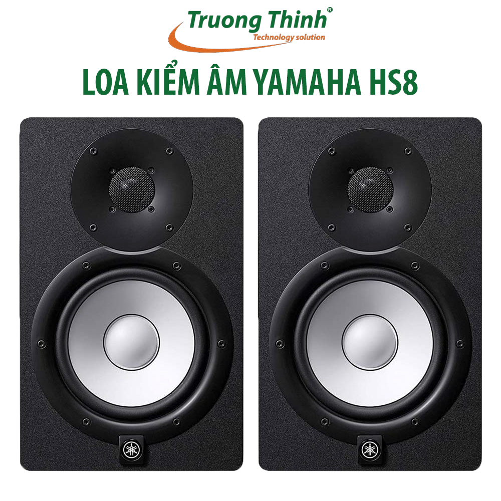 [TẶNG Tai nghe Technica ATH-AVC200 trị giá 1.290.000đ] 2 Loa kiểm âm Yamaha HS8 - Hàng chính hãng