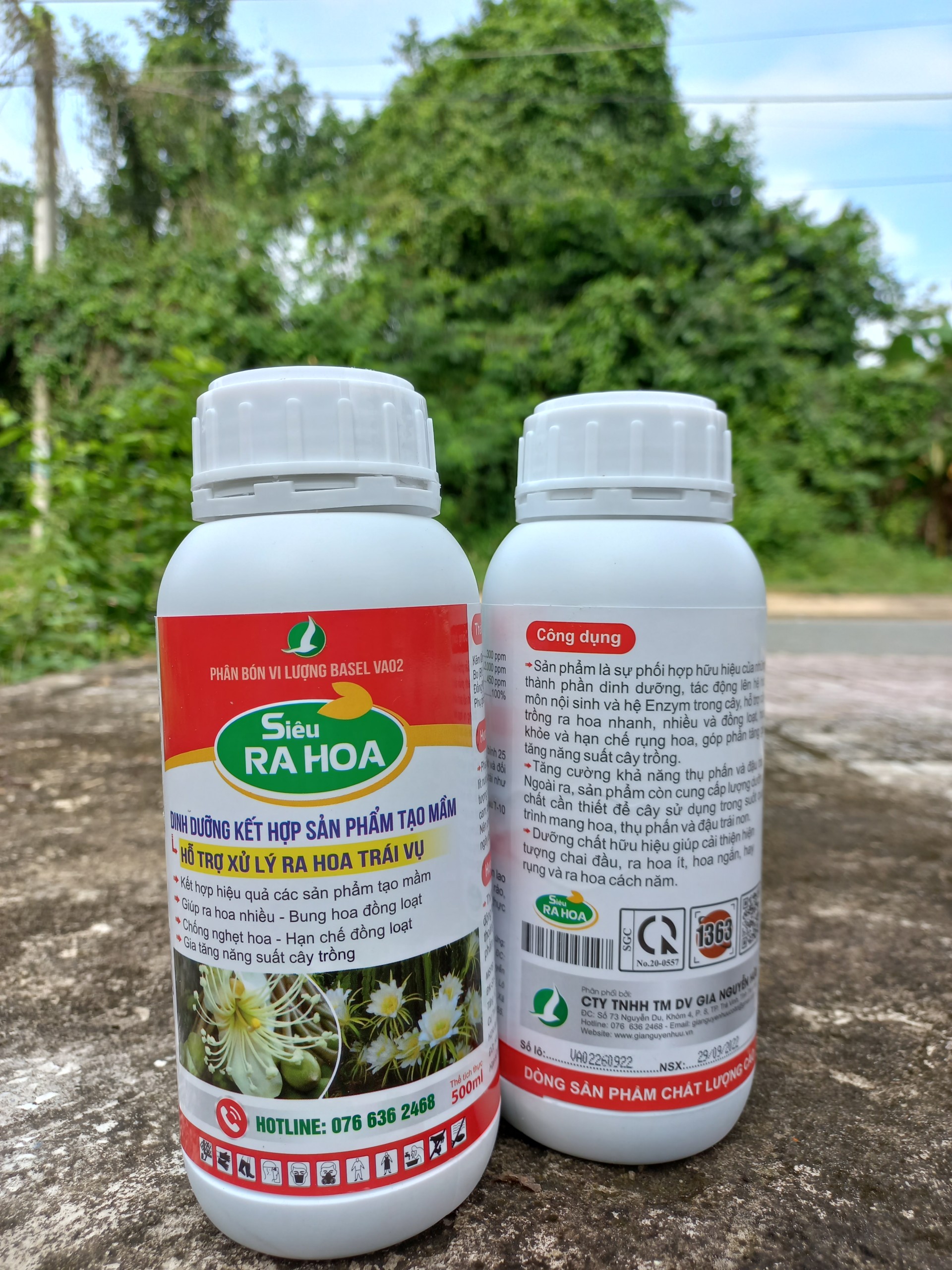 SIÊU RA HOA XỬ LÝ RA HOA TRÁI VỤ, RA HOA ĐỒNG LOẠT