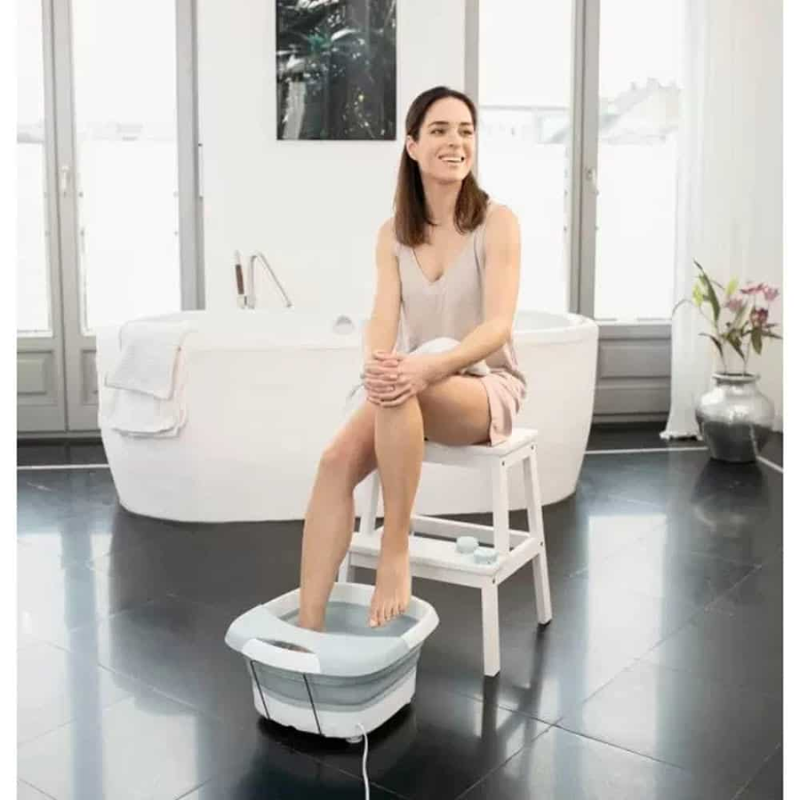 Bồn Ngâm Chân Massage Medisana FS886, Có Con Lăn Hồng Ngoại, Nhập Đức, BH 12 Tháng