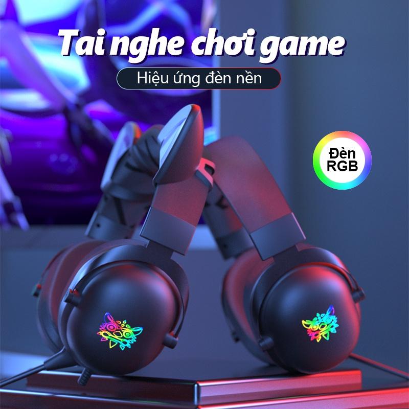 ONIKUMA X11 Tai Nghe Trùm Đầu Chơi Game Có Mic cho điện thoại / Pc / Ps4【Chính hãng】Bảo hành 2 năm [Hàng chính hãng]