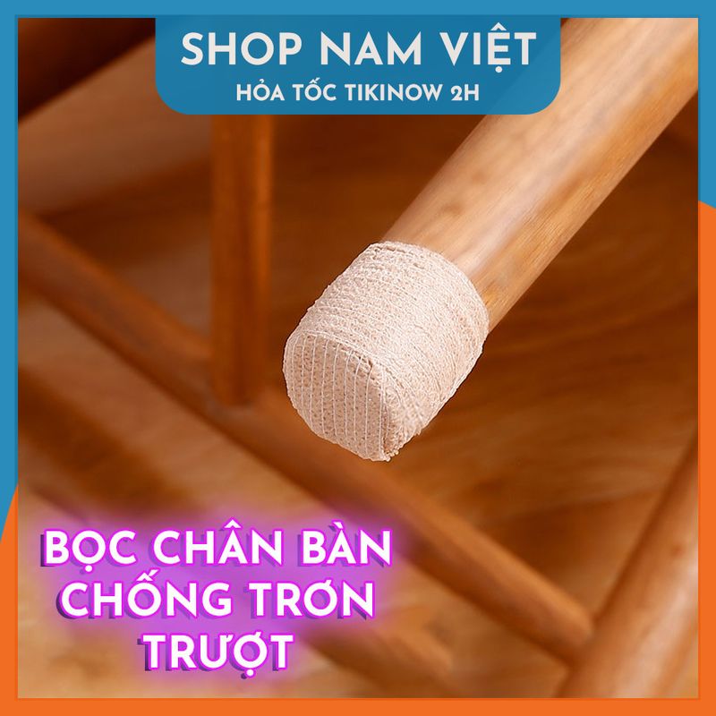 Cuộn Băng Tự Dính Bọc Chân Bàn Ghế Chống Trơn Trượt