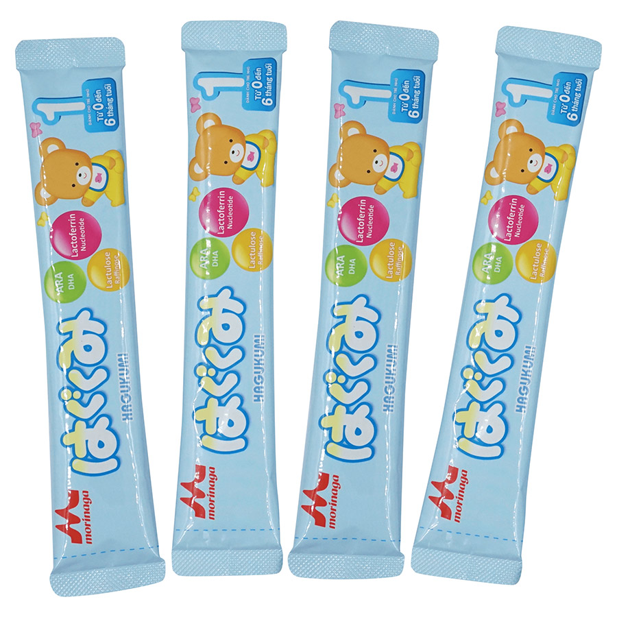 Sữa Morinaga Số 1 dạng thanh - Hagukumi - Hộp 10 thanh