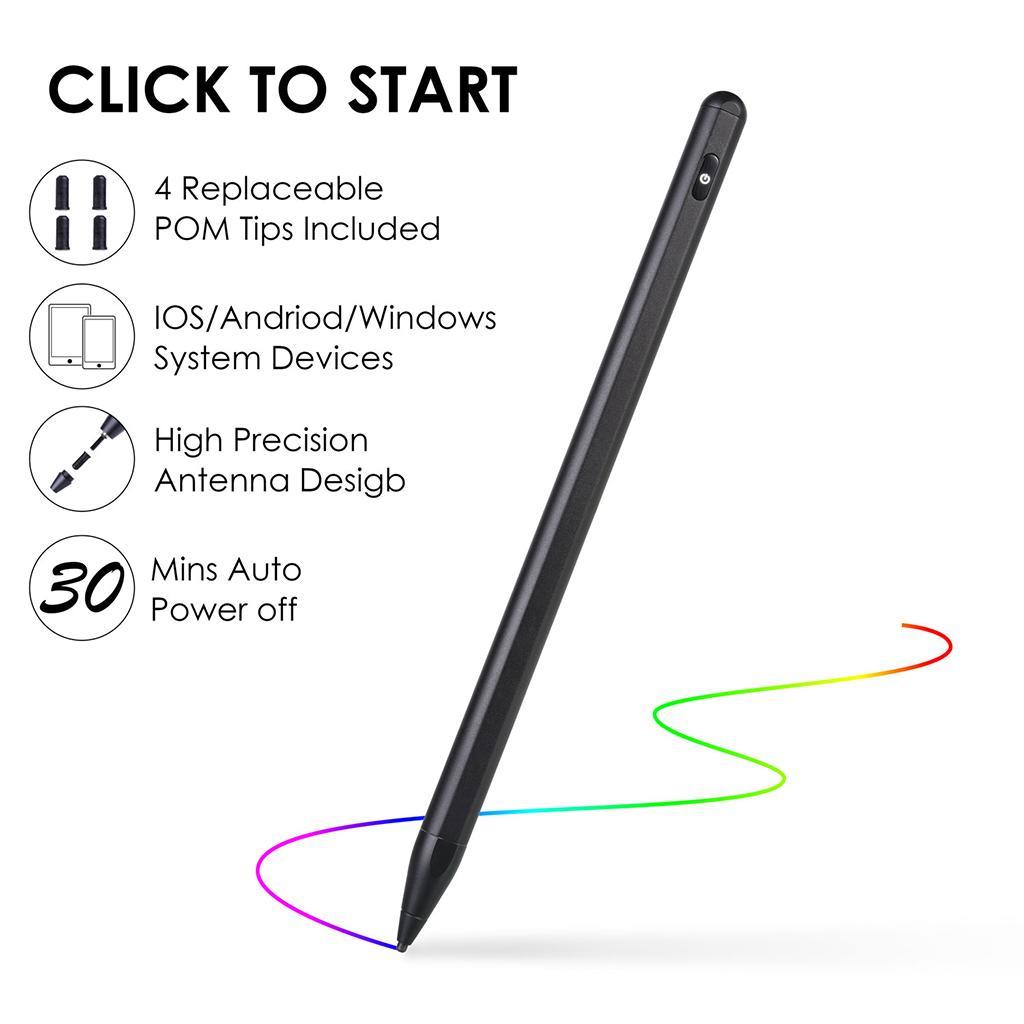 Rechargeable Capacitive Stylus Pen Universal for Pad Phone