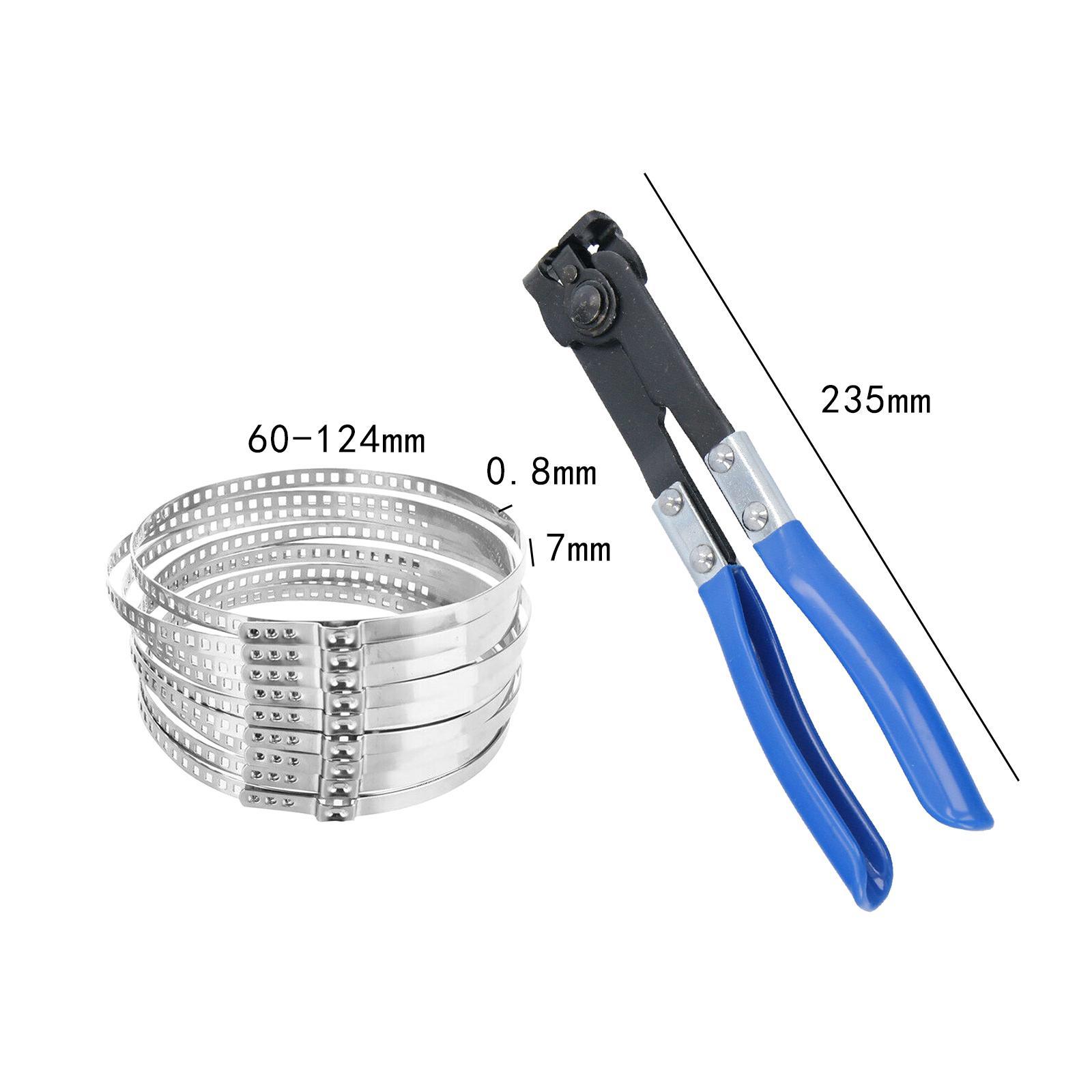 CV Boot Tool with 24 Bands Clamp Cinch Tool Car Easy to Use Portable Durable Water Pipe Crimping Pliers Universal Clamp Pliers Accessories