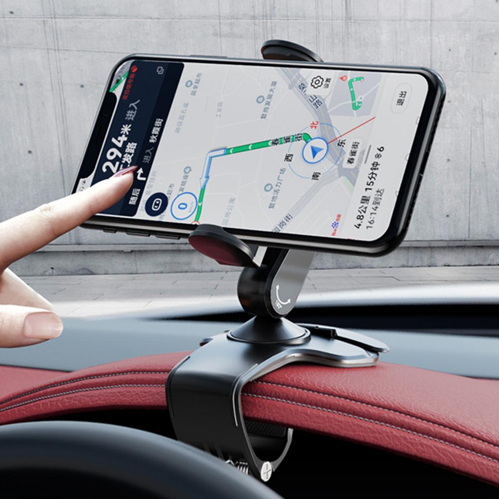 Giá đỡ điện thoại trên ô tô - Xoay 360 độ, chống rung hiệu quả