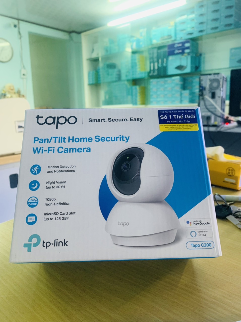 Thiết bị quan sát/ Camera TP-Link Tapo C200 - Hàng Chính Hãng