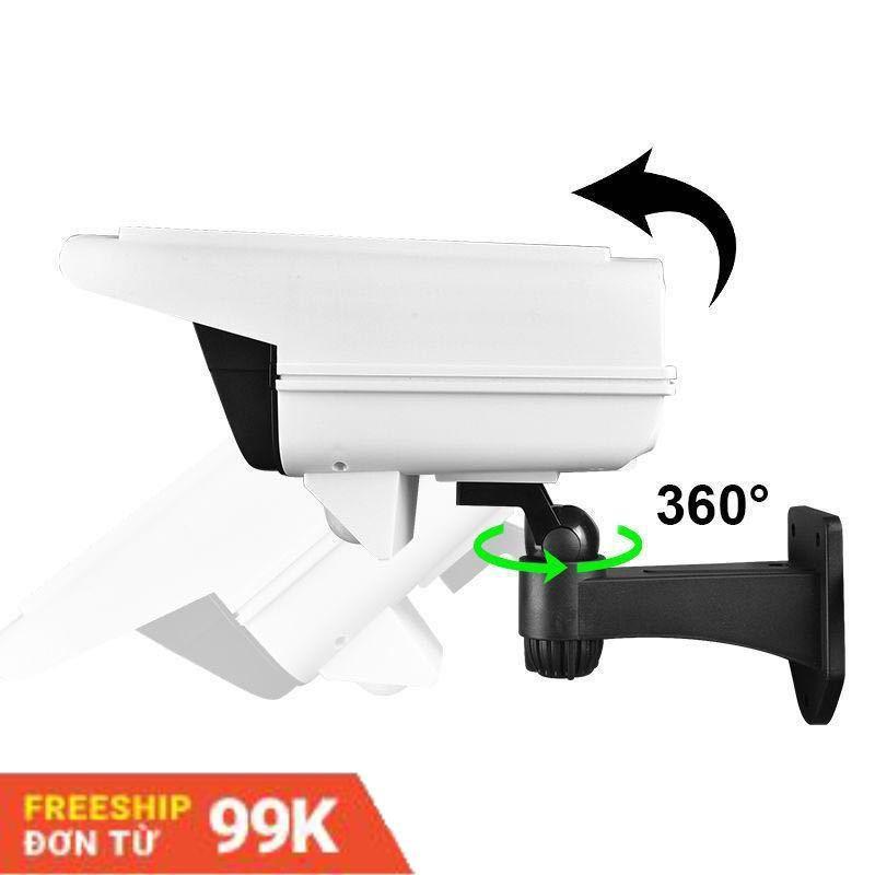 Đèn Led Năng Lượng Mặt Trời Jd-2178T Giả Giống Camera Ngoài Trời Chống Trộm - Hàng Loại 1