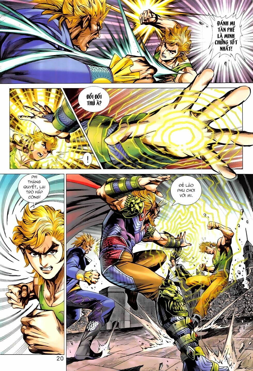 tân tác long hổ môn chapter 823 20