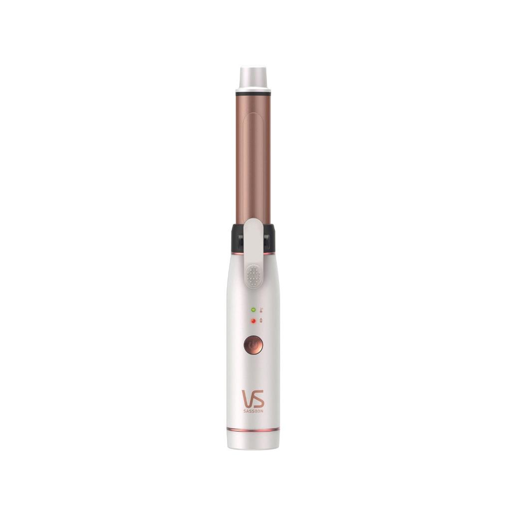 Máy uốn tóc không dây VS Sassoon Mini phủ Ceramic màu trắng