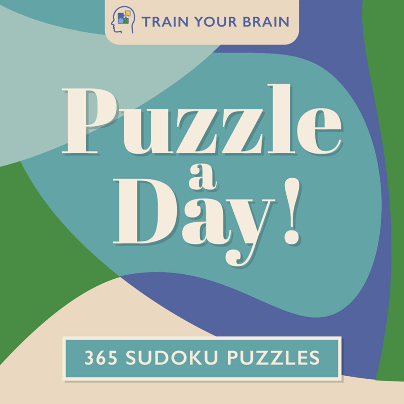 Sách Train Your Brain - Puzzle A Day! - Sudoku