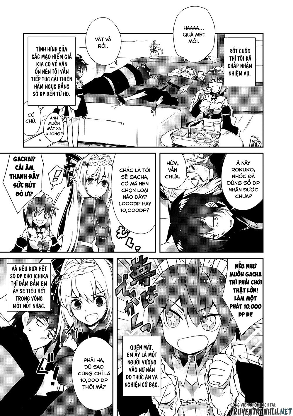 chủ nhân của mê cung rất lười chapter 16 27