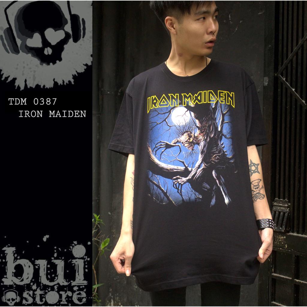 Áo Rock band tee phông / thun Iron Maiden TDM 0387