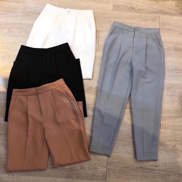 Quần baggy bọc cúc thời trang