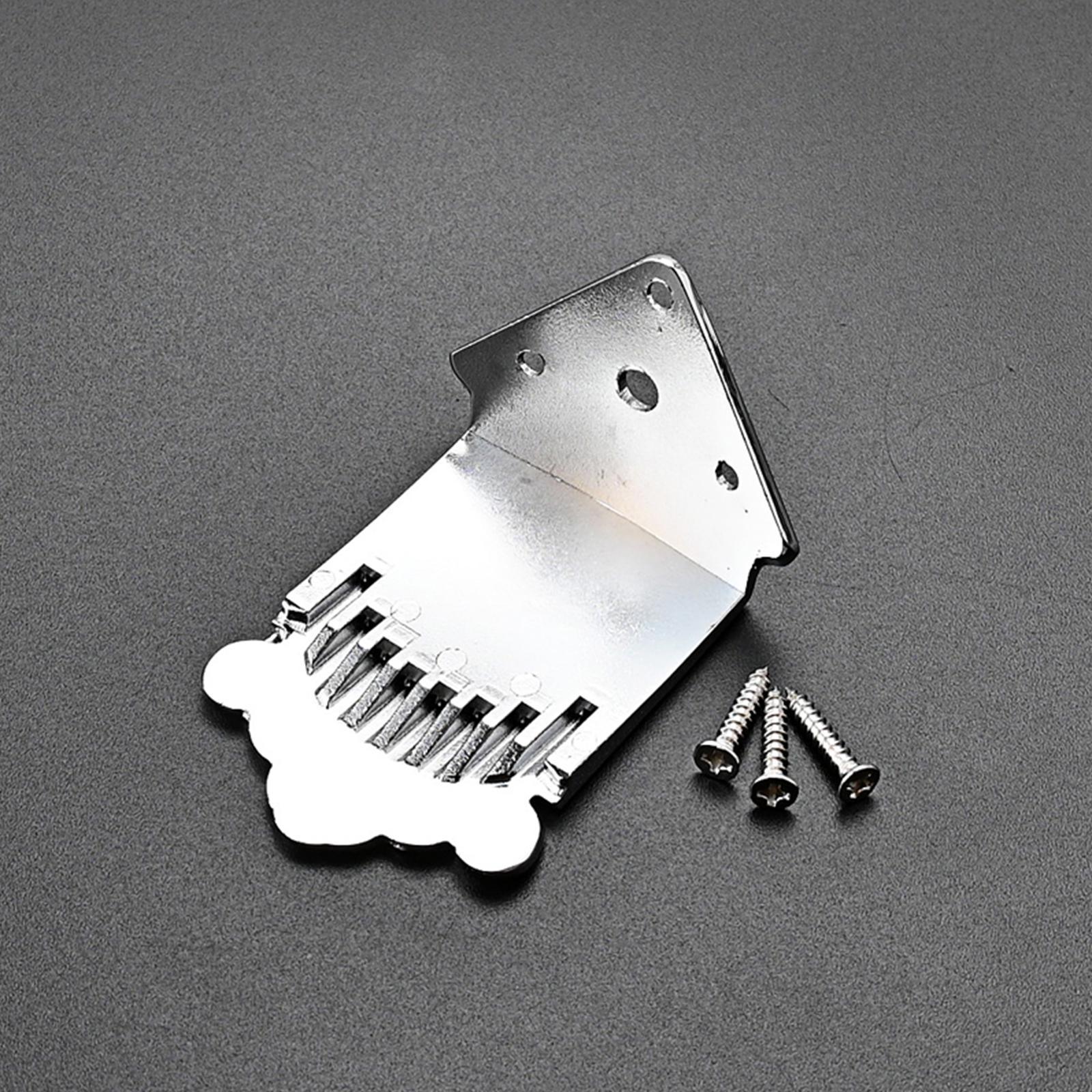 Mandolin Tailpiece Parts 8 String Direct Replaces Durable for Guitar Parts