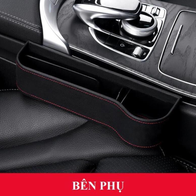 Bộ Khay Đựng Đồ Đa Năng - Hộc Để Đồ Khe Ghế Ô Tô Xe Hơi Cao Cấp