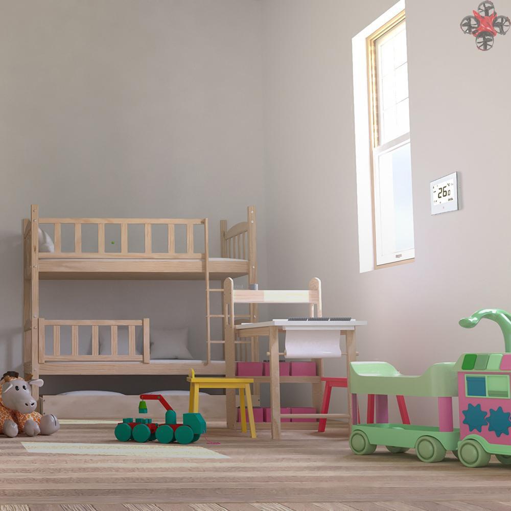 Thiết Bị Đo Nhiệt Độ Nước Nóng Có Màn Hình Cảm Ứng