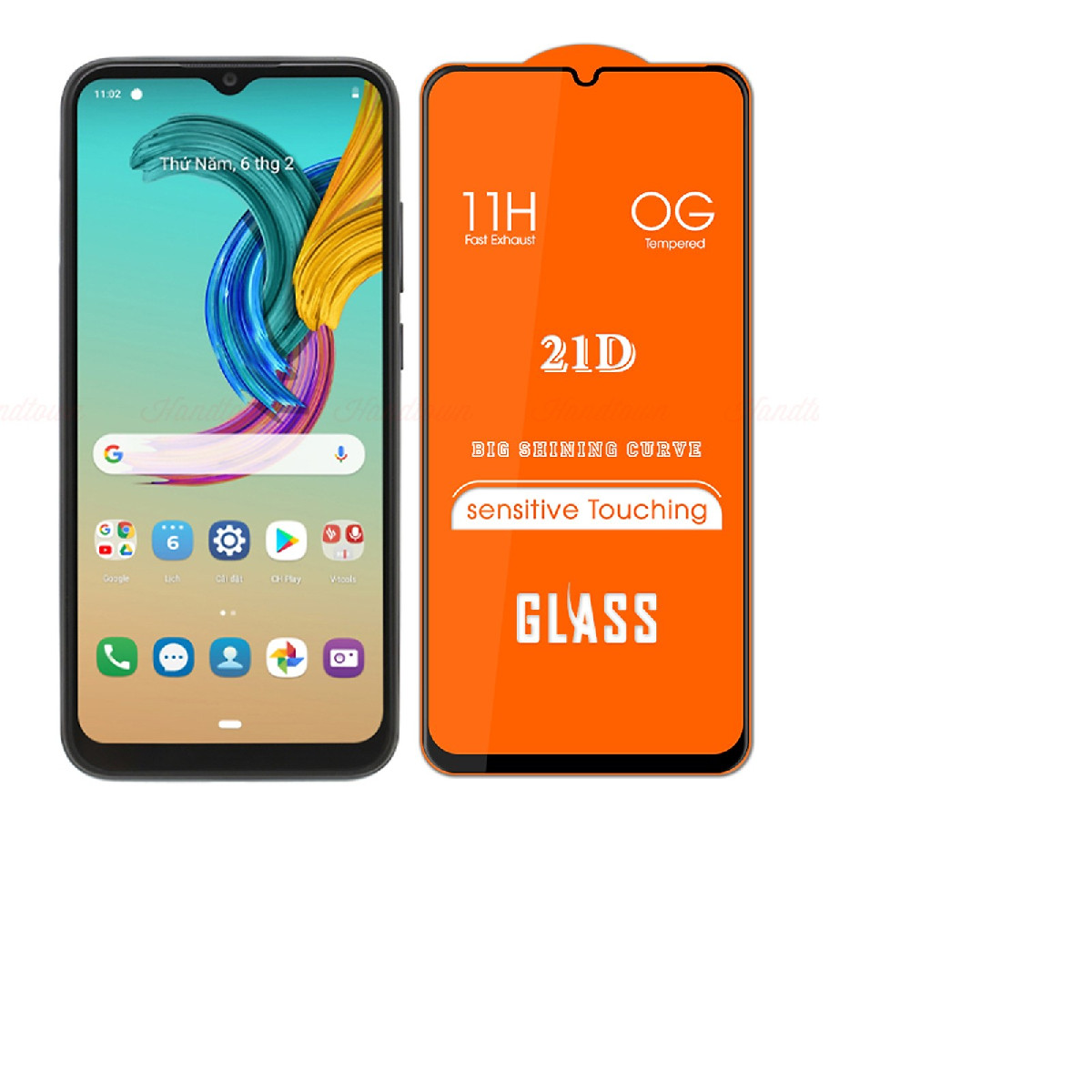 Kính cường lực 9D Full màn hình cao cấp cho điện thoại Vsmart Joy 3