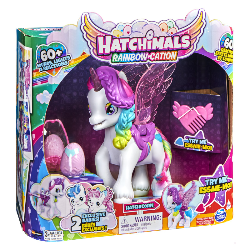 Đồ Chơi HATCHIMALS Kỳ Lân Thần Tiên Hatchicorn 6064458