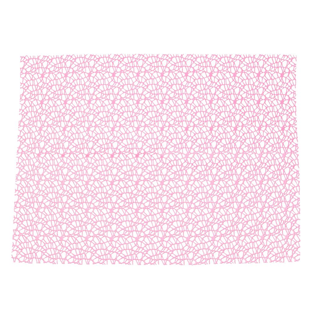 Decorative Display Mat for Optical Retail Shop, Soft Rubber, 28x20" Rose Red