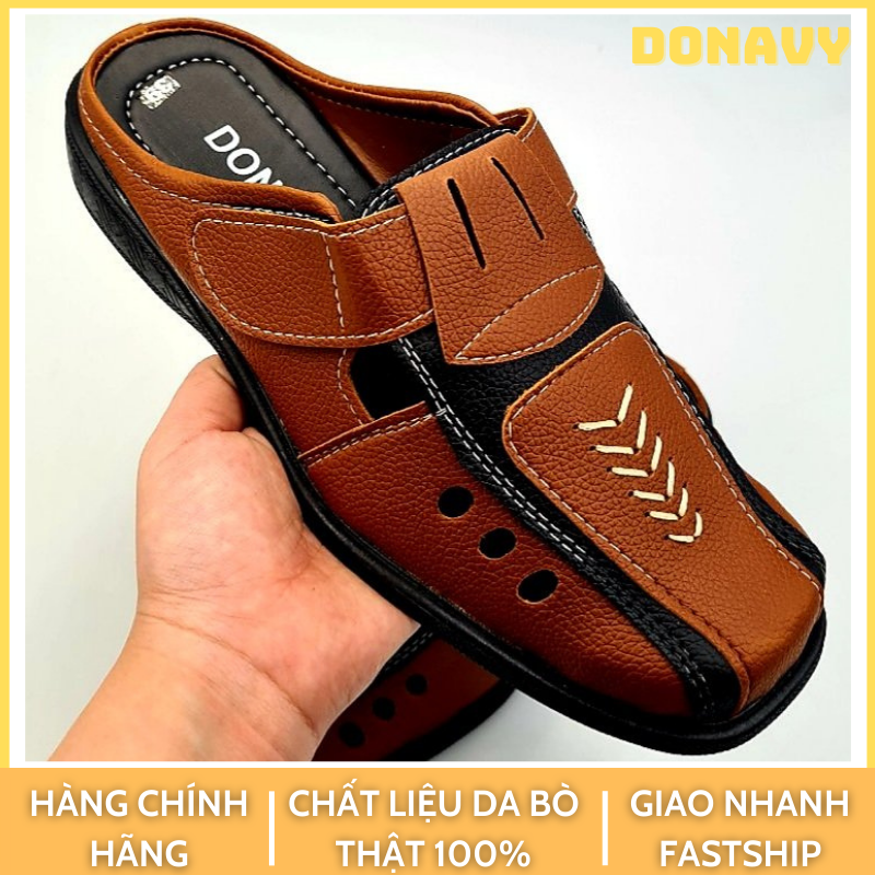 GIÀY DA LƯỜI NAM DONAVY THỜI TRANG MAY QUAI RẤT CHẮC CHẮN DGKM