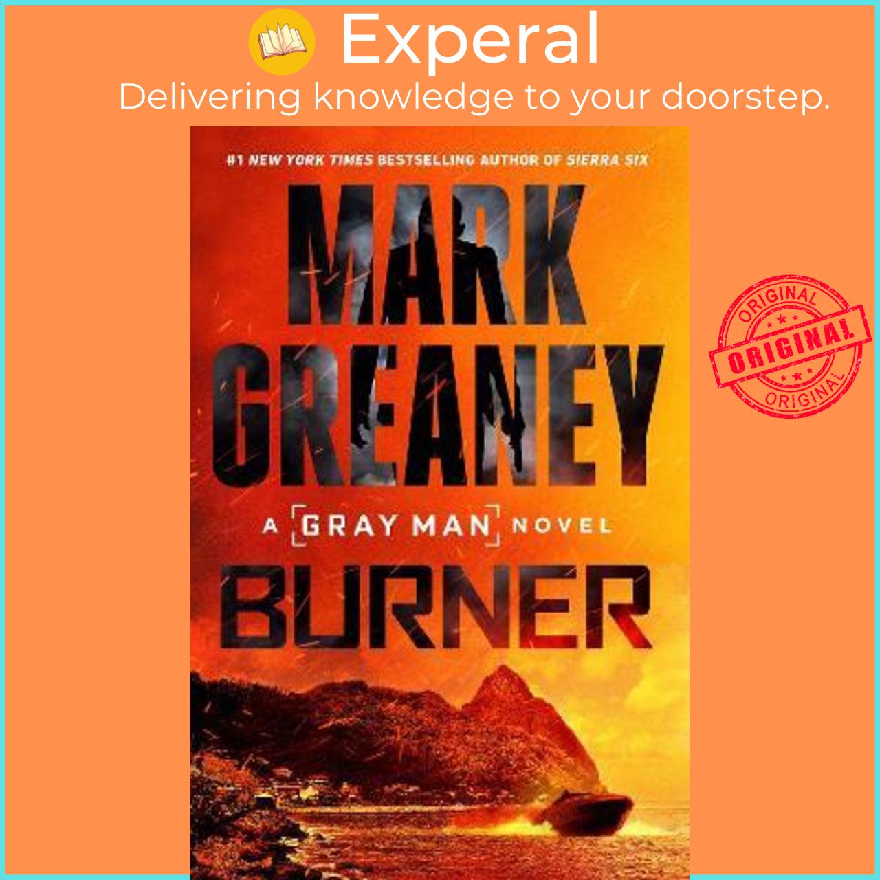 Hình ảnh Sách - Burner by Mark Greaney (US edition, hardcover)