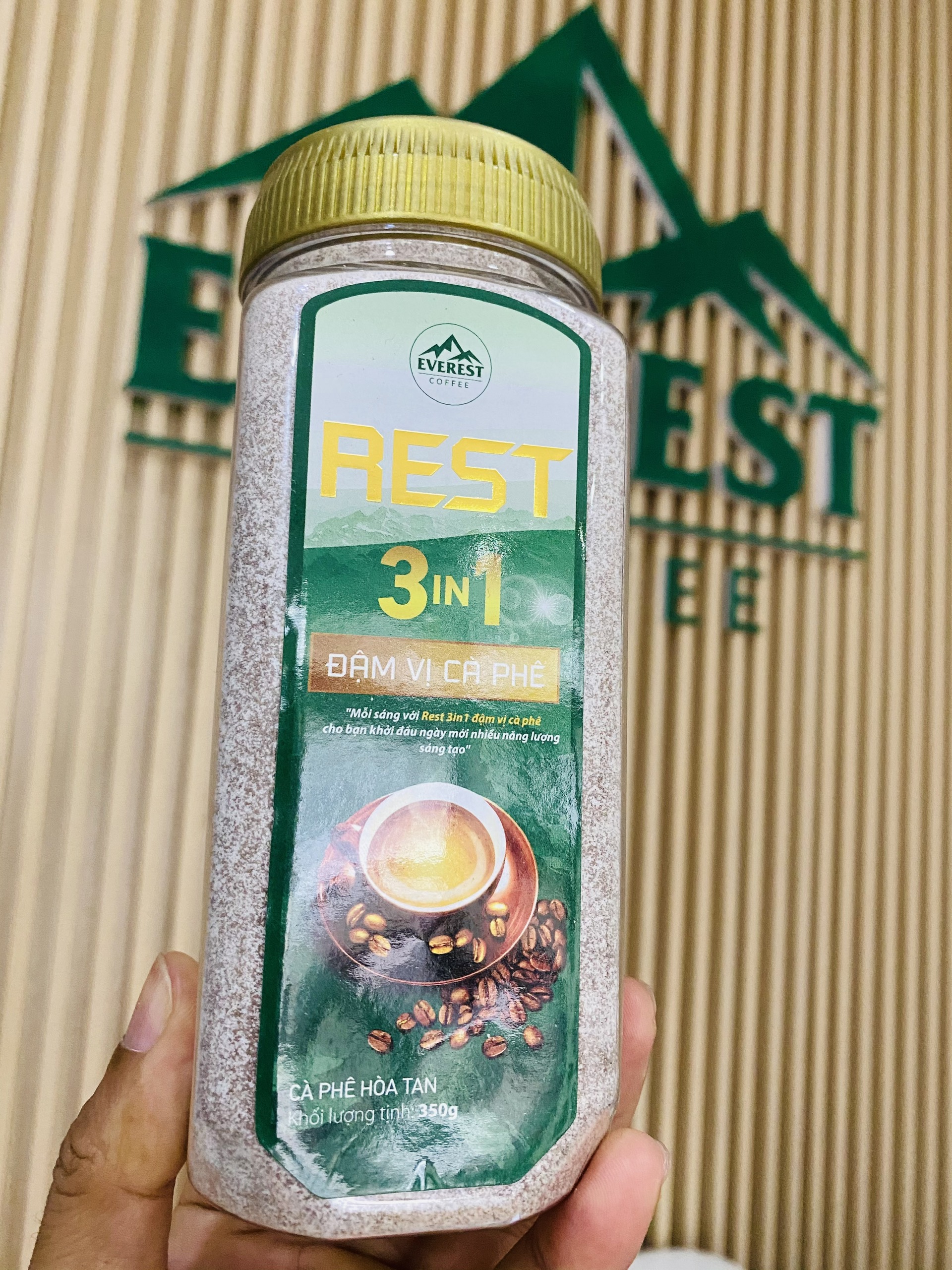 REST 3in1 ĐẬM VỊ CÀ PHÊ hũ 145g